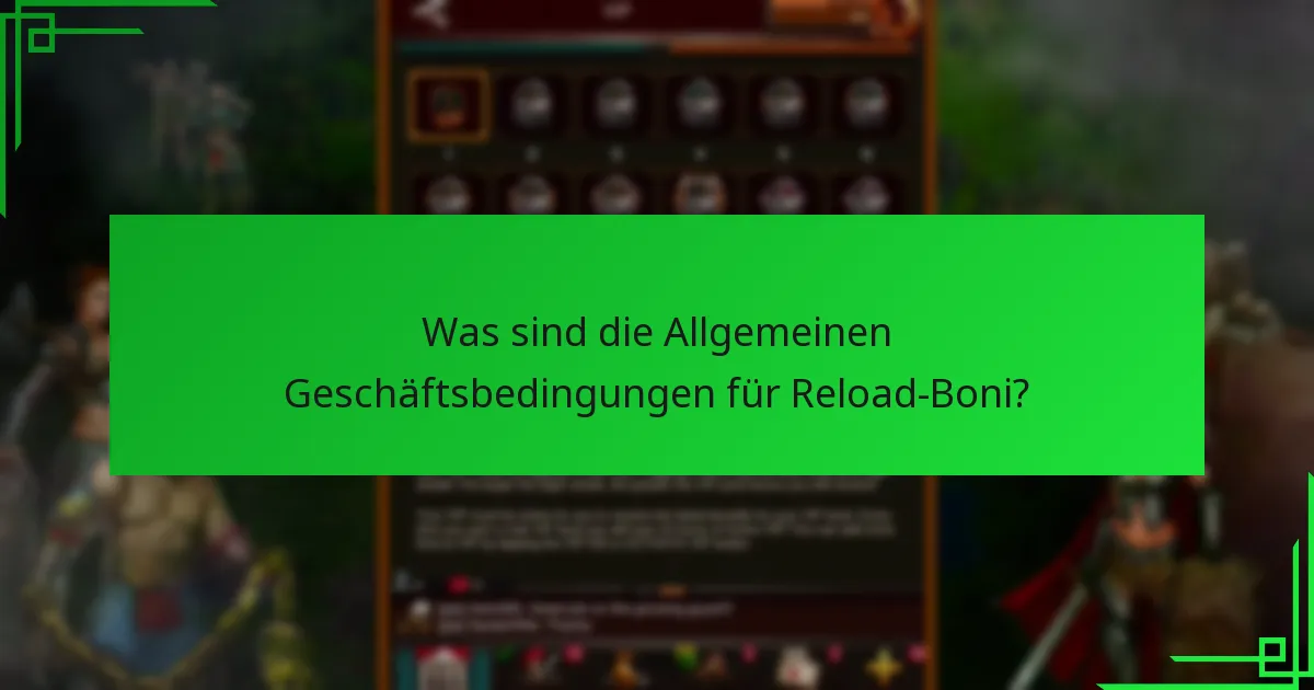 Wie können neue Spieler Reload-Boni leicht in Anspruch nehmen?