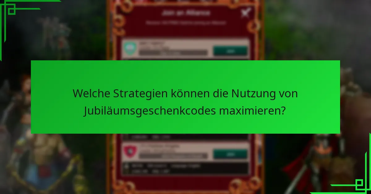 Wie löse ich Jubiläumsgeschenkcodes in Game of War: Fire Age ein?